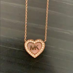 Rose gold Michael Kors necklace